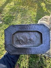 Ancien plateau en cuivre