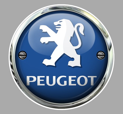 Sticker logo peugeot lion - peugeot,