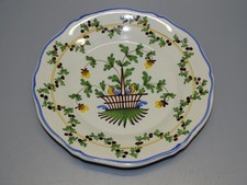 -BELLE ASSIETTE CERAMIQUE XXe