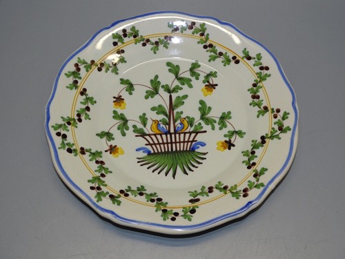 Belle assiette ceramique xxe - assiette,