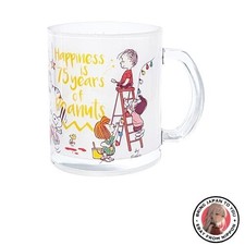 Nouveau verre tasse Snoopy "Peanuts" 75e anniversaire environ 320ml Character