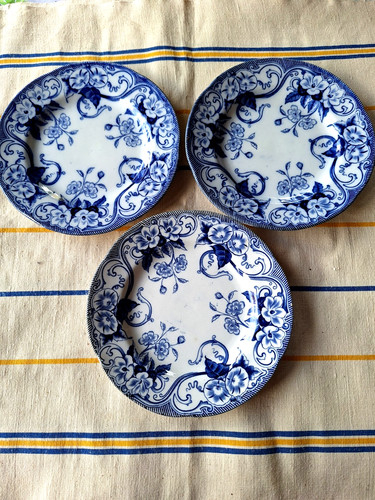 Creil montereau 3 assiettes - creil,