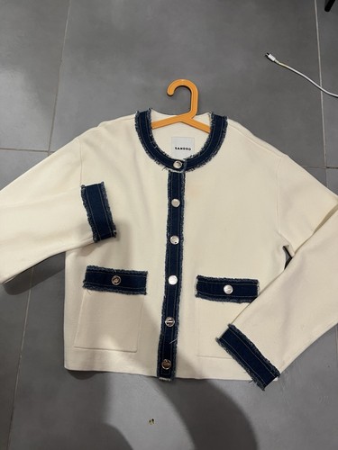 Sandro veste courte coton