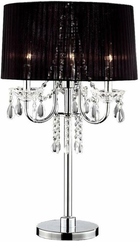 Modern black ribbon shade - modern,