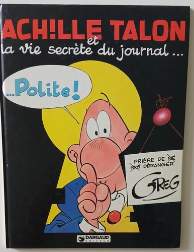 Livre greg achille talon - bd, -achille