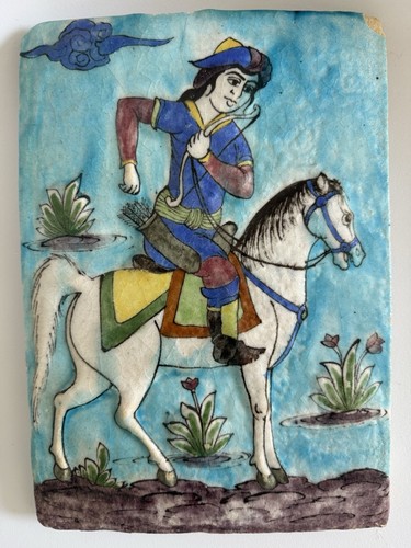 Grand carreau céramique qajar - grand,