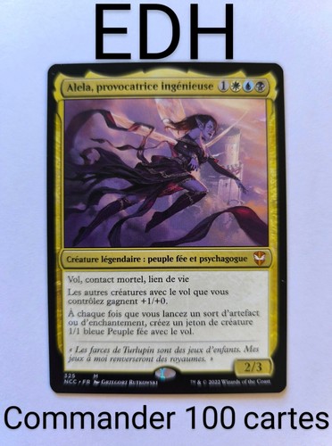 Mtg commander deck fée alela - deck,