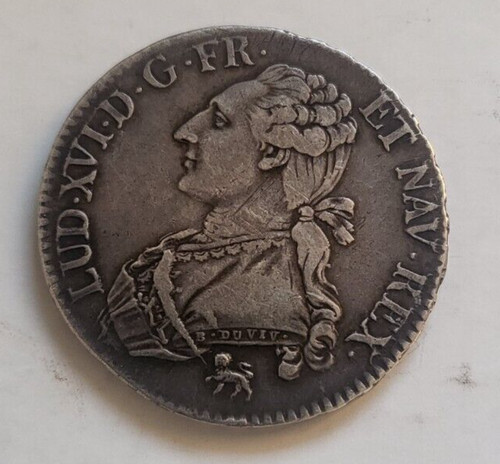 écu argent louis - écu,