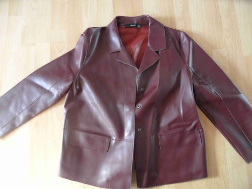 Veste élégante similicuir - élégante, en