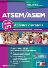 Atsem/asem - annales corrigés - conco... - Brigitte Le Page - V343410