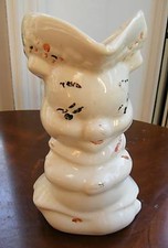 Vintage Pig In Hat Pitcher Creamer Mug