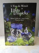 PLV Eau de Minuit Lolita Lempicka Panneau publicitaire 