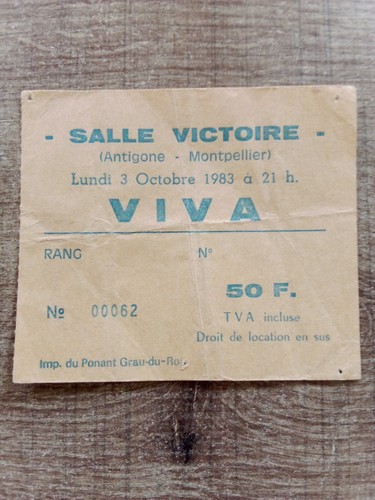 Billet concert viva - de,