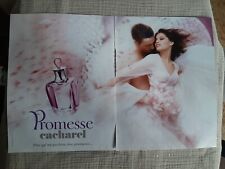 Publicité papier Parfum. Perfume Ad Cacharel Promesse de 2005