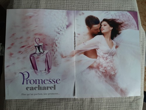 Publicité papier parfum - papier,