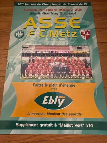 Programme asse st etienne v - programme, ))