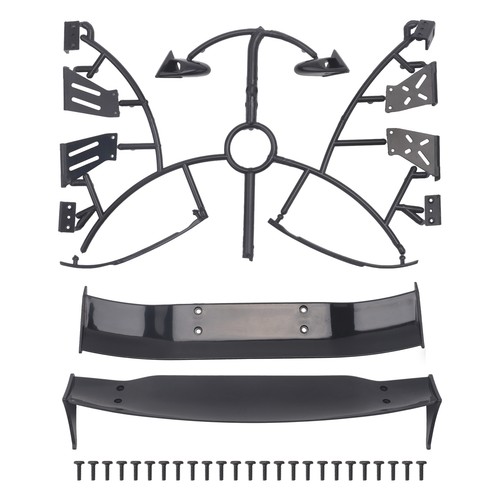 Body spoiler rc racing - 2x(body,