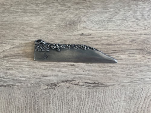 Ancien coupe papier etain - coupe,