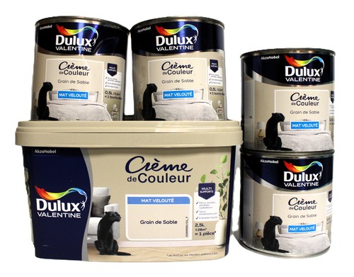 Lot peinture dulux valentine - peinture,