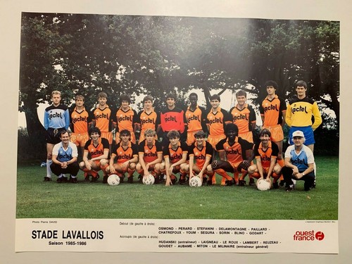 Poster equipe stade lavallois - poster,