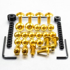 Kit visserie carenage en aluminium TZR50 03-04 Or