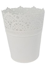 IKEA Cache-Pot Métal Blanc