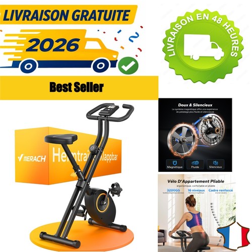 Vélo appartement pliable - vélo, d'appartement