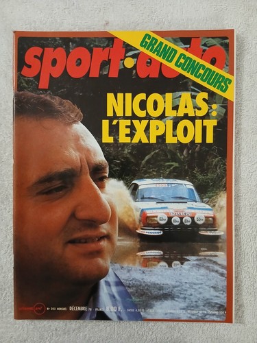 Sport auto 203 1978 jp - auto, 12/1978