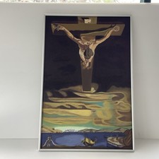 Tableau Peinture Sur Isorel Reproduction Dali Christ Saint Jean De Croix 