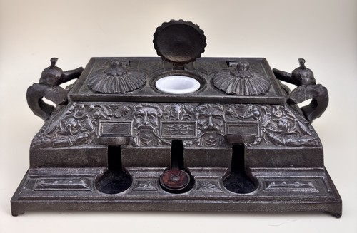 Triple encrier inkwell - encrier,