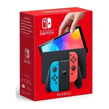 Console Nintendo Switch (modele OLED) : Nouvelle version, Couleurs Intenses, Ecr