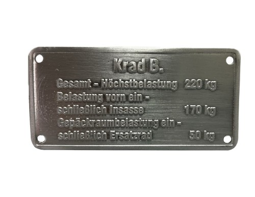 Steib plaque signalétique - steib,