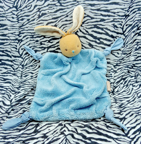 Doudou kaloo plume lapin - kaloo,