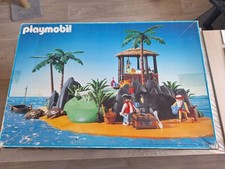 Set Playmobil 3799 L'ile au trésor 1992 complet à 90%