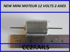 CC 0135 MITSUMI MINI MOTEUR  DOUBLE AXES LOCOMOTIVE JOUEF AUTRE MARQUE HO