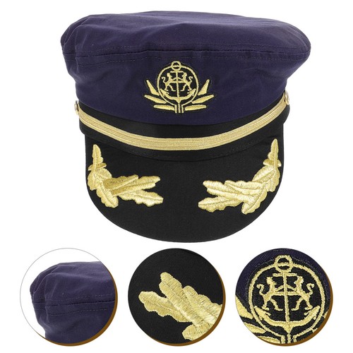 Chapeau capitaine marin - chapeau, de