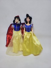 2 Poupées Blanche Neige Disney Vintage