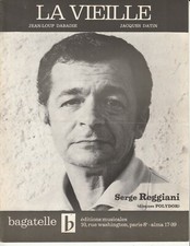 PARTITION  SERGE REGGIANI  "LA