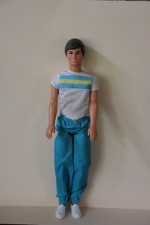 POUPEE MANNEQUIN Mattel Barbie vintage Ken  Mattel Hong Kong 1968