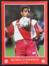 Carte postale Sonny ANDERSON Monaco  1996 FAN BALL EDITIONS Football PostCard