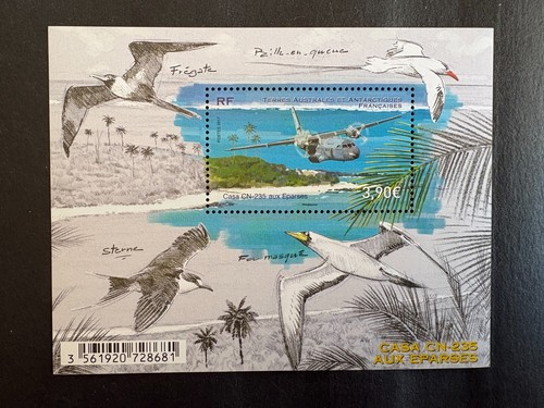 Feuillet timbres taaf 2017 yt - taaf,