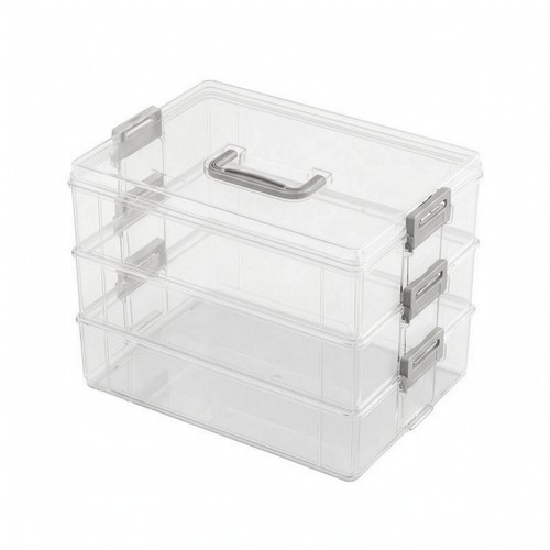 Boîte perles transparente - boîte,