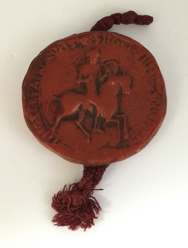 Cachet cire rouge xx - cachet/,