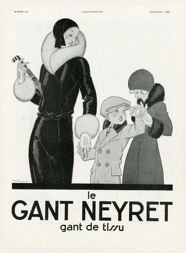 Gant neyret annonce - "gant,