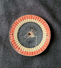 Cocarde pour Shako Coiffure en cuir peint Second Empire 19c French Shako cockade