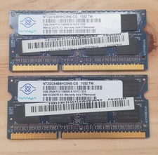 2 barrettes de 2Go (4Go au