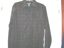 MENS LONG SLEEVE BLACK DRESS