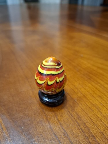 Oeuf verre decoratif - oeuf,