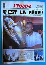 FOOTBALL L'EQUIPE OM MILAN 1-0