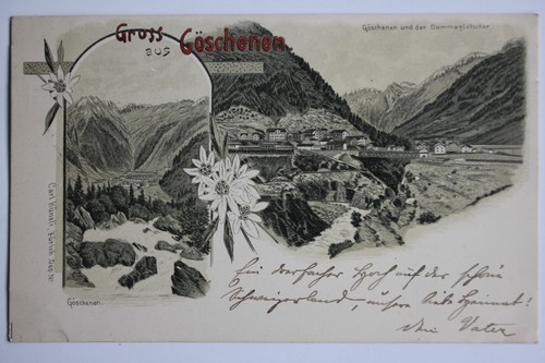 Cpa illustrée gruss aus - cpa,
